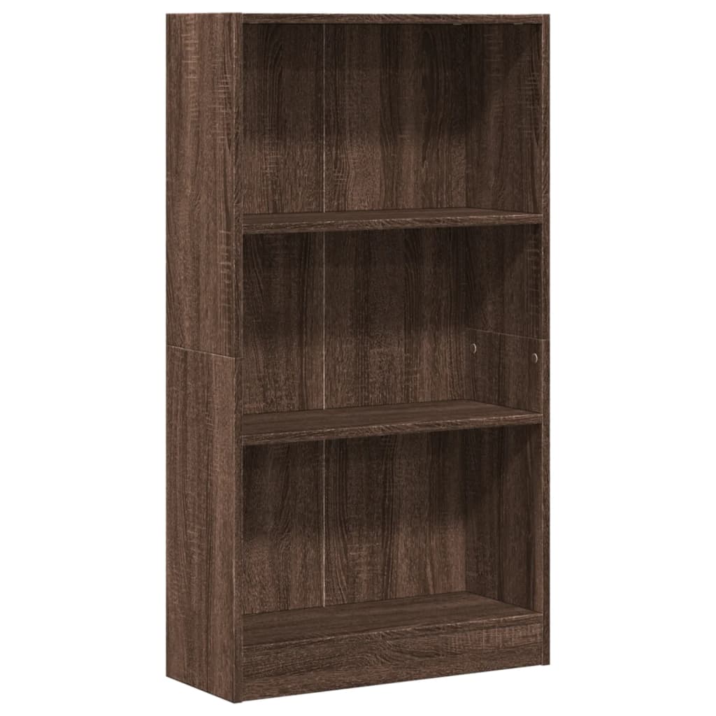Libreria Rovere Marrone 60x24x109 cm in Legno Multistrato 857809