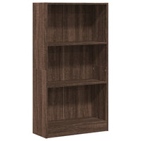 Libreria Rovere Marrone 60x24x109 cm in Legno Multistrato 857809