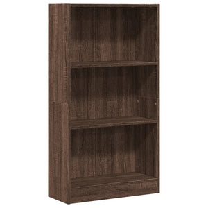 Libreria Rovere Marrone 60x24x109 cm in Legno Multistrato 857809