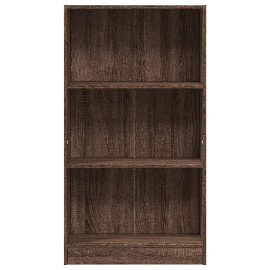 Libreria Rovere Marrone 60x24x109 cm in Legno Multistrato 857809