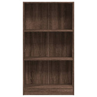 Libreria Rovere Marrone 60x24x109 cm in Legno Multistrato 857809