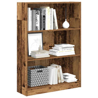 Libreria Legno Antico 80x24x109 cm in Legno Multistrato 857842