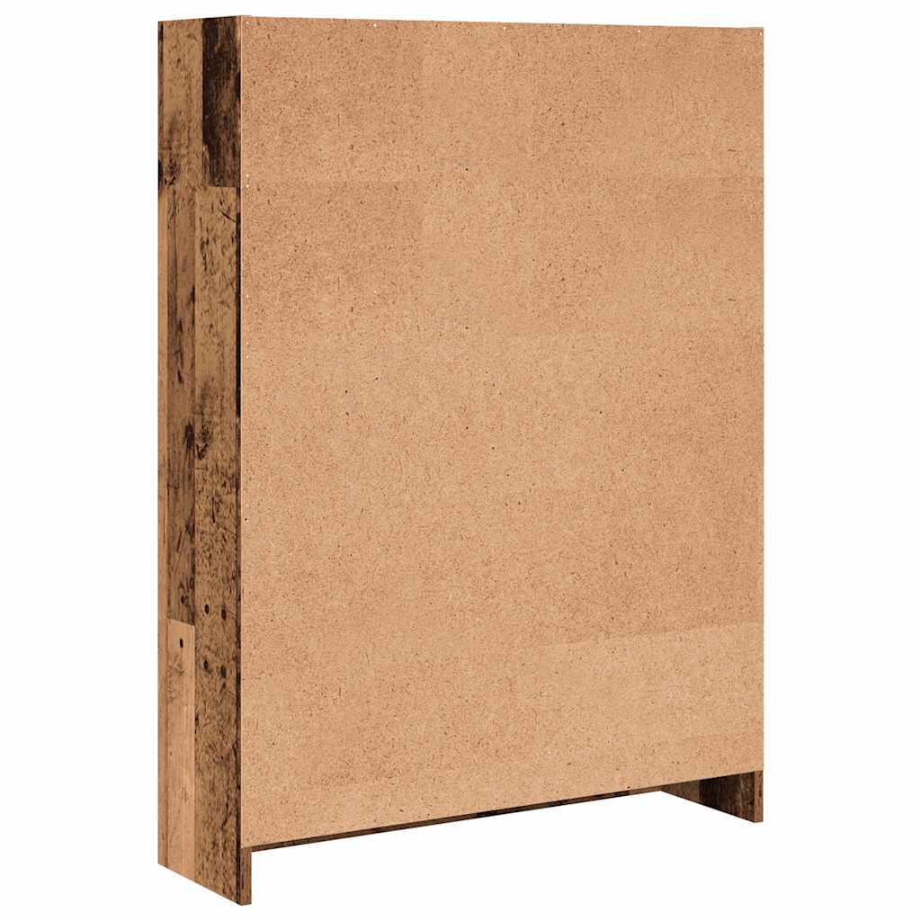 Libreria Legno Antico 80x24x109 cm in Legno Multistrato 857842