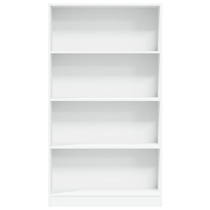 Libreria Bianca 80x24x143 cm in Legno Multistrato 857844