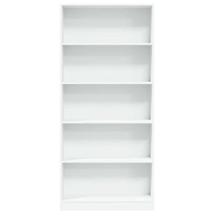 Libreria Bianca 80x24x176 cm in Legno Multistrato 857853