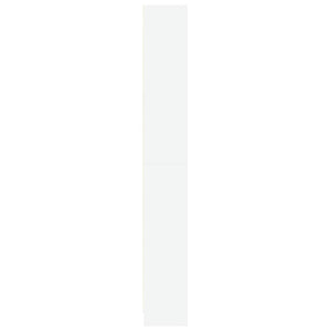 Libreria Bianca 80x24x176 cm in Legno Multistrato 857853