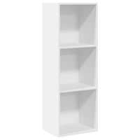 Libreria Bianca 40x30x114 cm in Legno Multistrato 857867