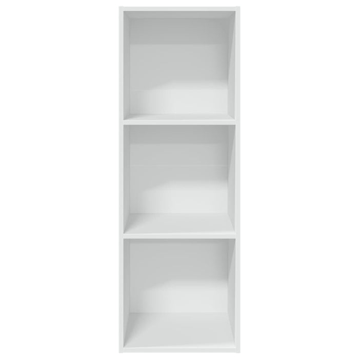 Libreria Bianca 40x30x114 cm in Legno Multistrato 857867
