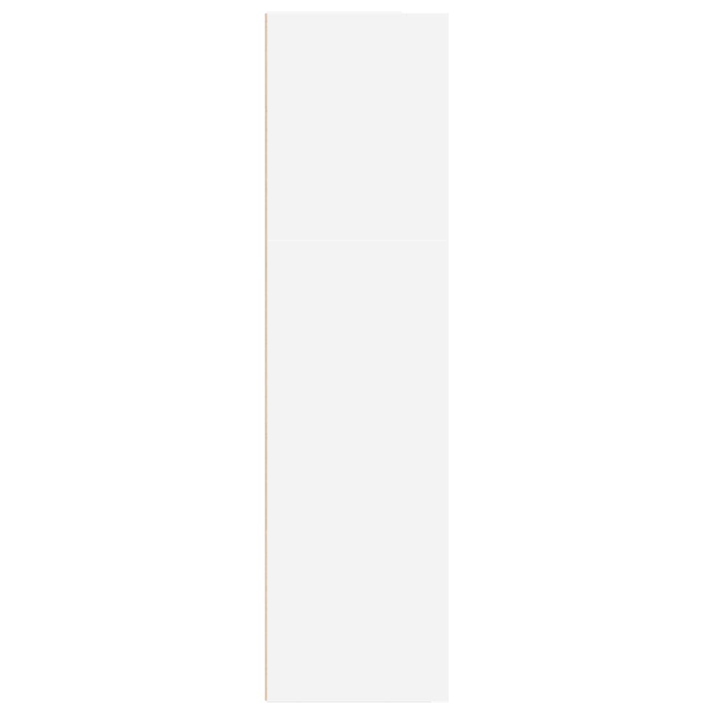 Libreria Bianca 40x30x114 cm in Legno Multistrato 857867