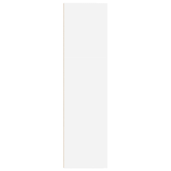 Libreria Bianca 40x30x114 cm in Legno Multistrato 857867