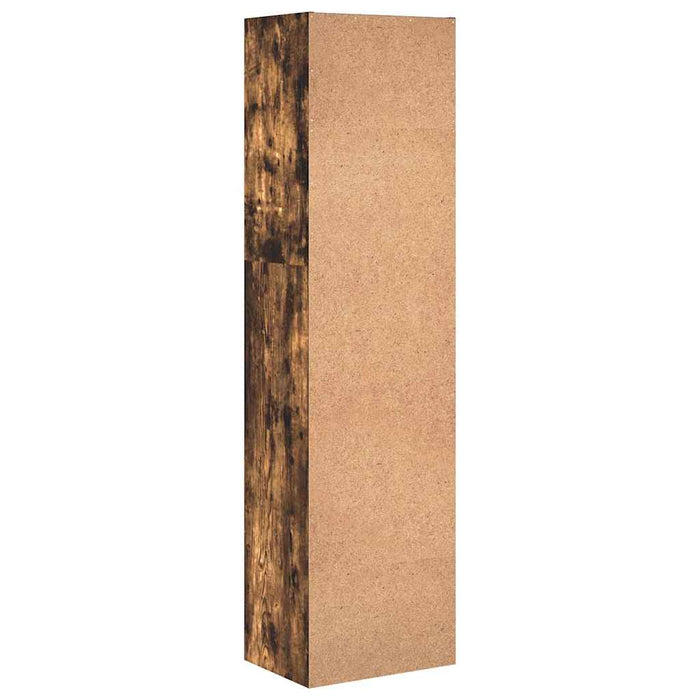 Libreria Rovere Fumo 40x30x152 cm in Legno Multistrato 857880