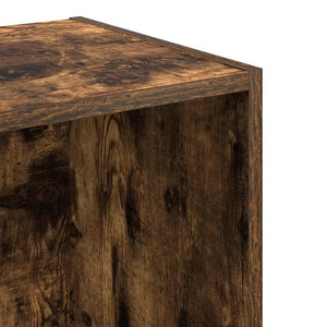 Libreria Rovere Fumo 40x30x152 cm in Legno Multistrato 857880
