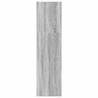 Libreria Grigio Sonoma 60x30x114 cm in Legno Multistrato