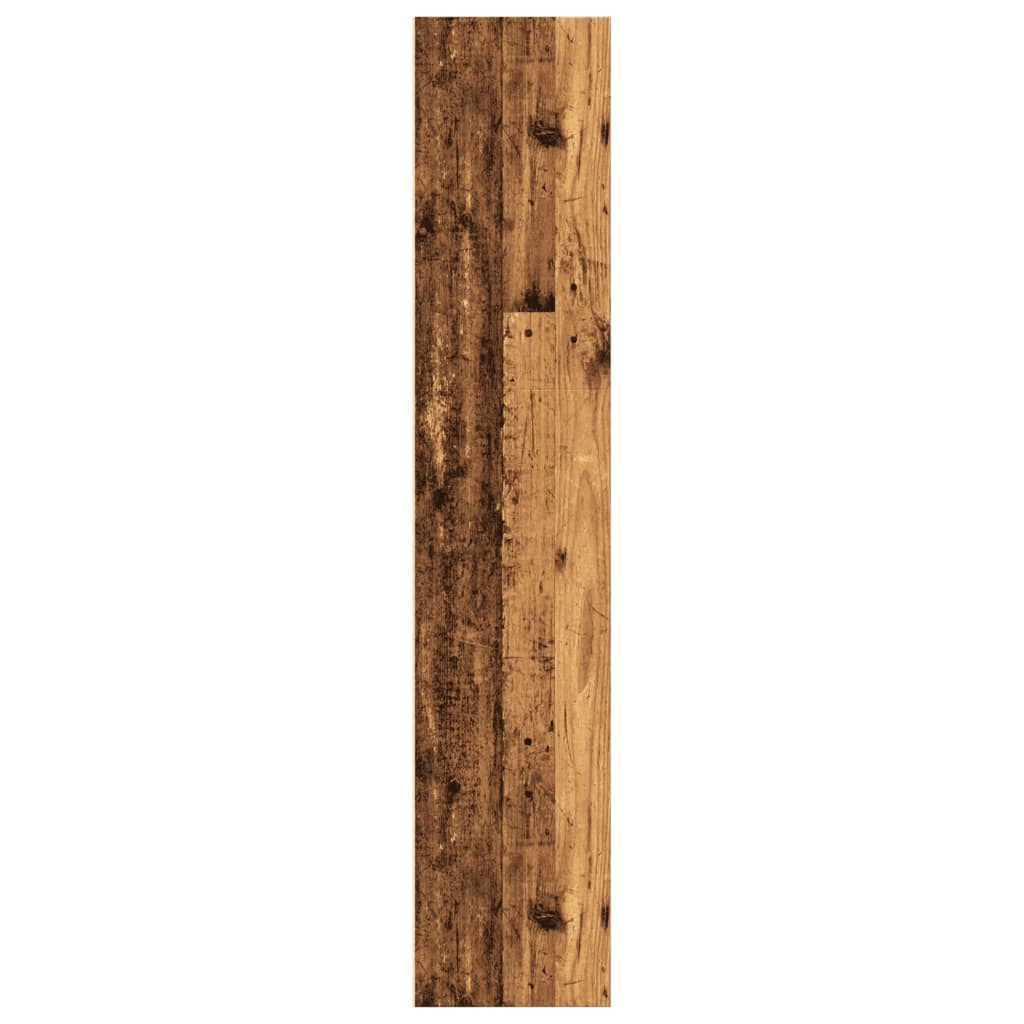 vidaXL Libreria Legno Antico 60x30x152 cm in Legno Multistrato