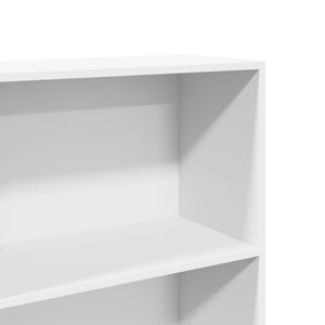 Libreria Bianca 60x30x189 cm in Legno Multistrato 857917