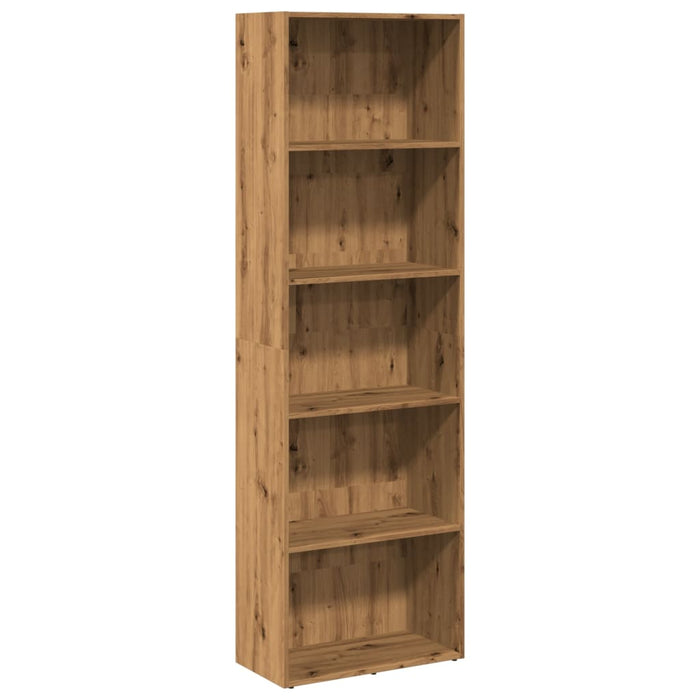 Libreria Rovere Artigianale 60x30x189 cm in Legno Multistrato