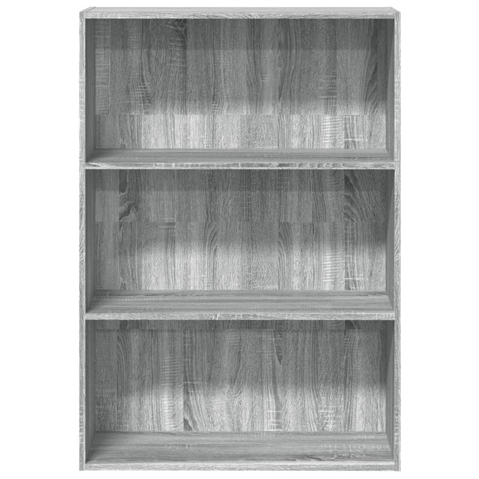 Libreria Grigio Sonoma 80x30x114 cm in Legno Multistrato 857936