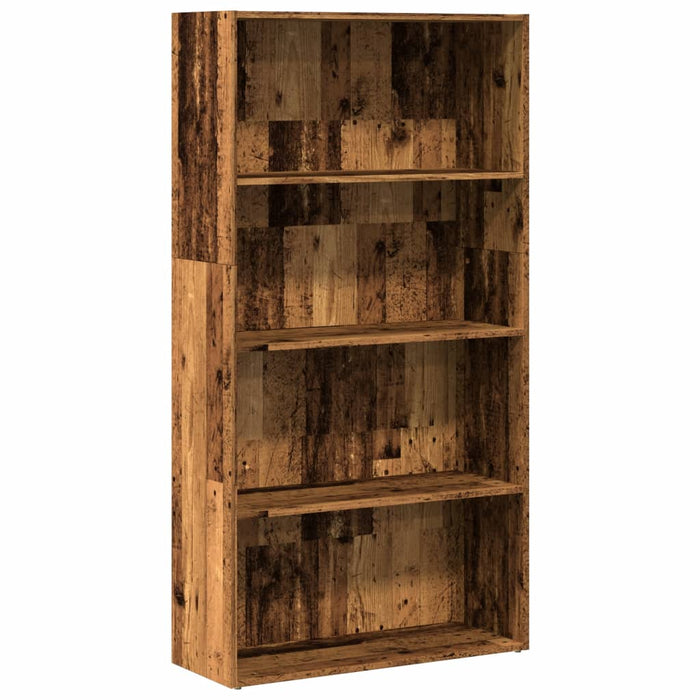vidaXL Libreria Legno Antico 80x30x152 cm in Legno Multistrato