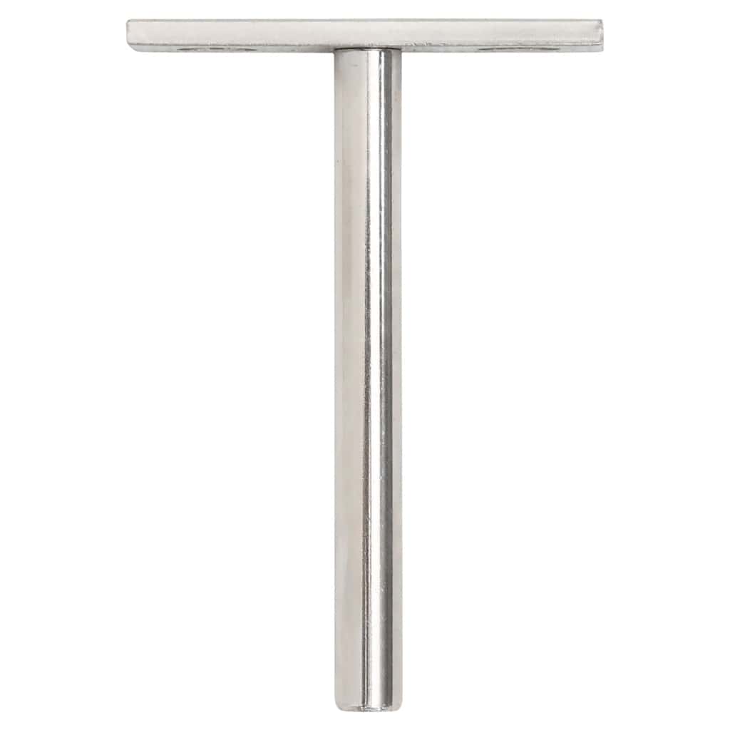 vidaXL Staffe Mensole Galleggianti 12pz Ø10x100 mm Acciaio al Carbonio