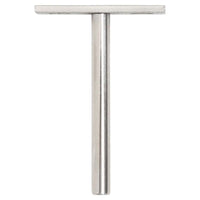 vidaXL Staffe Mensole Galleggianti 12pz Ø10x100 mm Acciaio al Carbonio