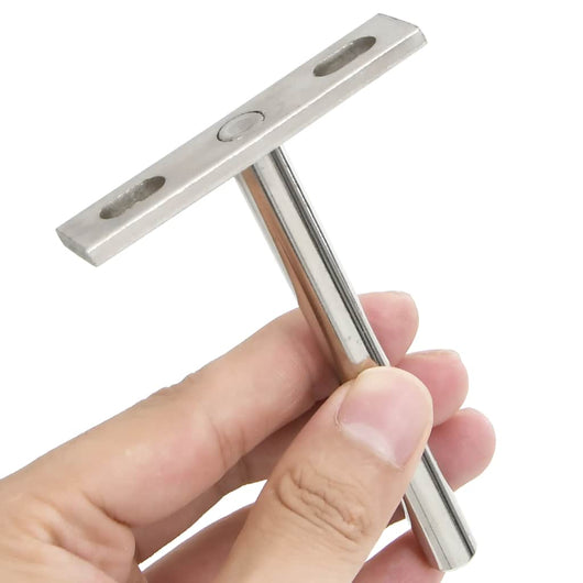 Staffe Mensole Galleggianti 12pz Ø10x100 mm Acciaio al Carbonio 4012401