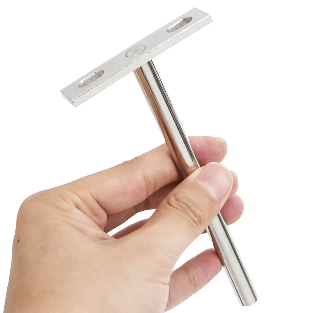 Staffe Mensole Galleggianti 12pz Ø10x150 mm Acciaio al Carbonio 4012402