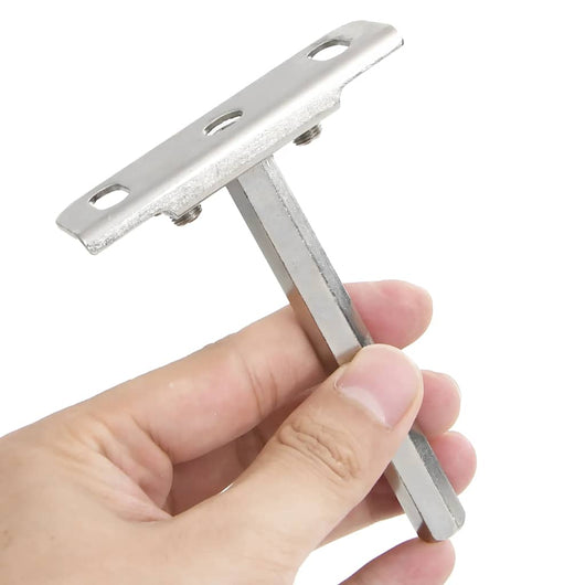 Staffe Mensole Galleggianti 12pz Ø12x100 mm Acciaio al Carbonio 4012403