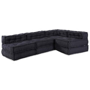 vidaXL Cuscino 4 pcs Antracite 70 x 70 x 54 cm Poliestere