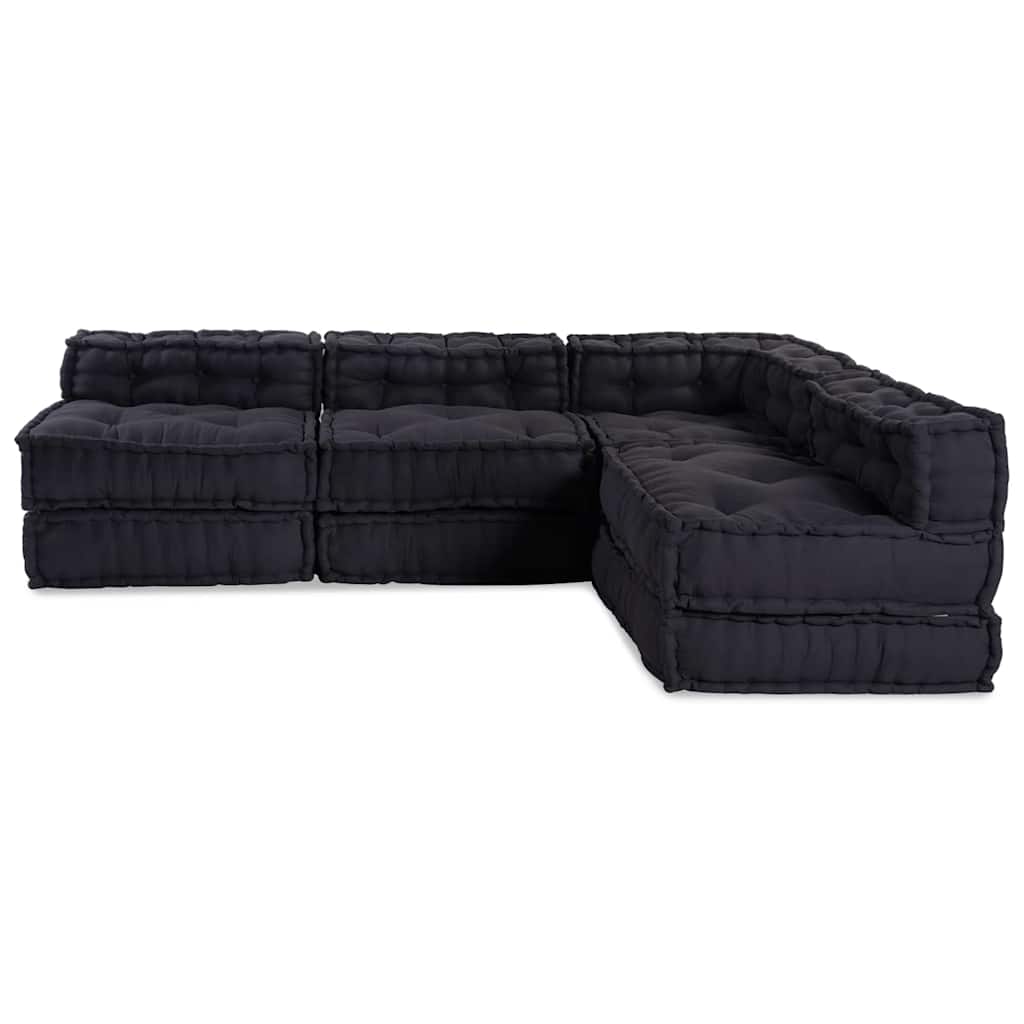 vidaXL Cuscino 4 pcs Antracite 70 x 70 x 54 cm Poliestere