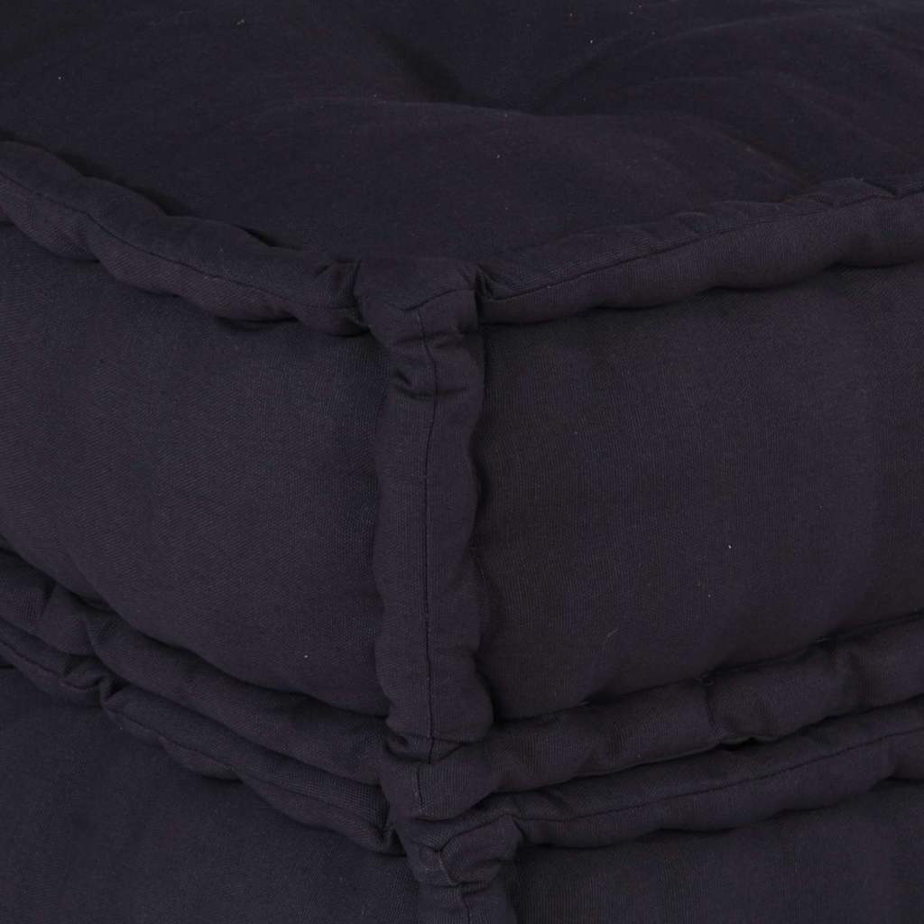 vidaXL Cuscino 2 pcs Antracite 70 x 70 x 36 cm Poliestere
