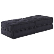 vidaXL Cuscino 2 pcs Antracite 70 x 70 x 36 cm Poliestere