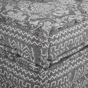 Divano modulare 2 pcs Grigio chiaro 70 x 70 x 36 cm Tessuto 3315110