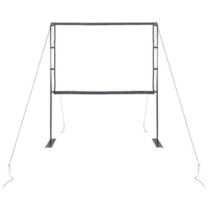 Schermo di Proiezione con Supporti 90 Pollici 4:3