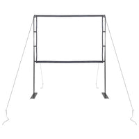 Schermo di proiezione con supporti 100 pollici 4:3 4101044