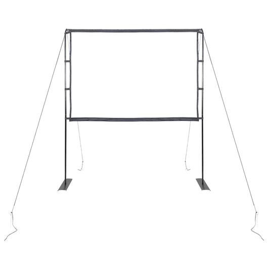 Schermo di proiezione con supporti 100 pollici 4:3 4101044