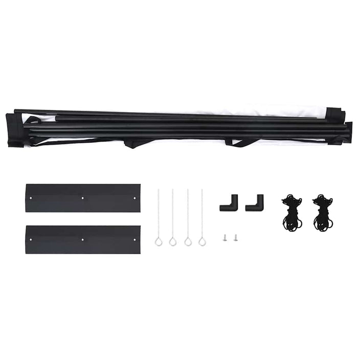 vidaXL Schermo di Proiezione con Supporti 100 Pollici 4:3