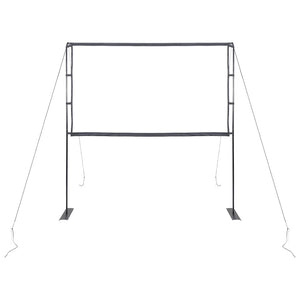 Schermo di Proiezione con Supporti 84 Pollici 16:9