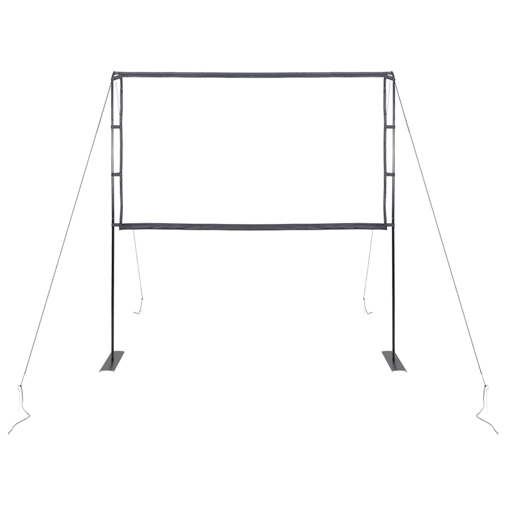 Schermo di Proiezione con Supporti 90 Pollici 16:9