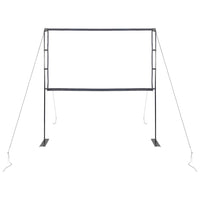 vidaXL Schermo di Proiezione con Supporti 100 Pollici 16:9
