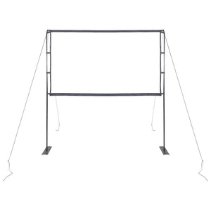 vidaXL Schermo di Proiezione con Supporti 100 Pollici 16:9