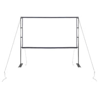 vidaXL Schermo di Proiezione con Supporti 108 Pollici 16:9