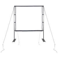 Schermo di Proiezione con Supporti 89 Pollici 1:1