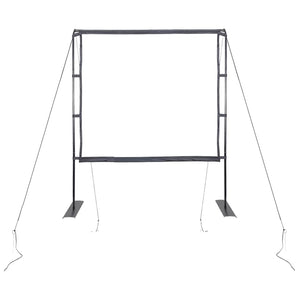 Schermo di Proiezione con Supporti 89 Pollici 1:1