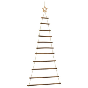 Albero di Natale sospeso con stella superiore 74x150 cm Ramo naturale 4101011