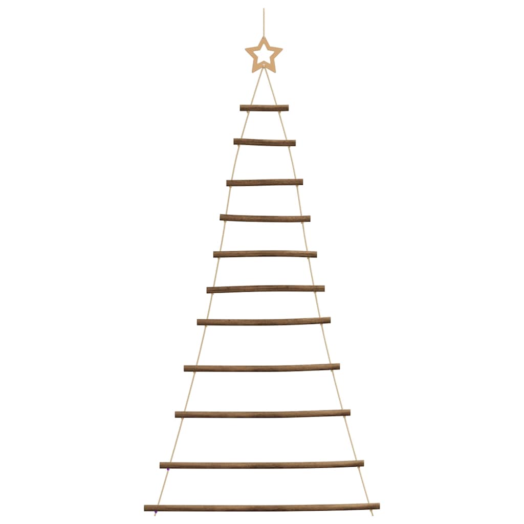 Albero di Natale sospeso con stella superiore 74x150 cm Ramo naturale 4101011