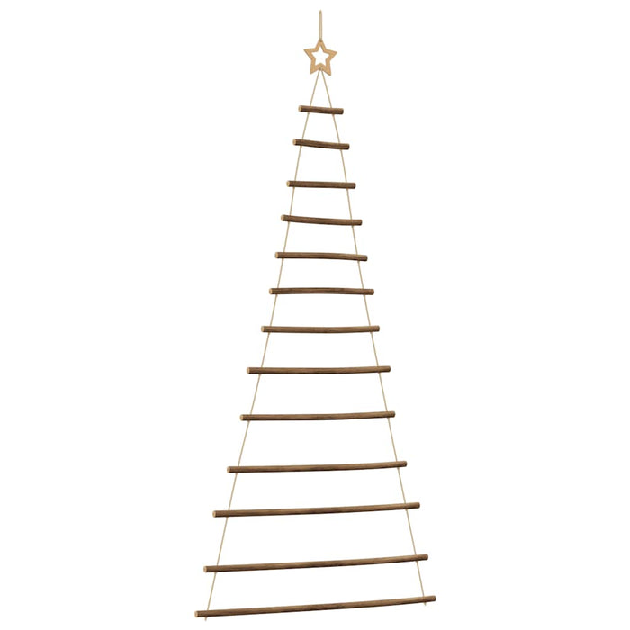 Albero di Natale sospeso con stella superiore 86x180 cm Ramo naturale 4101012