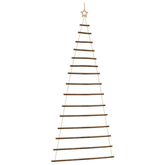 Albero di Natale sospeso con stella superiore 100x210 cm Ramo naturale 4101013