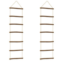 Decorazioni Parete a Forma di Scala 2 pz 30x100cm Ramo Naturale