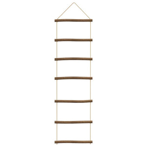 Decorazioni Parete a Forma di Scala 2 pz 30x100cm Ramo Naturale 4101014