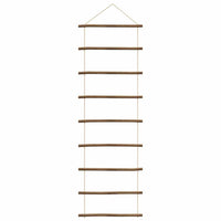 Decorazione da Parete a Forma di Scala 50x150 cm Ramo Naturale